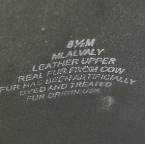 NEW MARC FISHER LTD Alva Leopard Calf Hair Bootie Ankle Boot Slip-on Pointed Toe - Picture 10 of 10